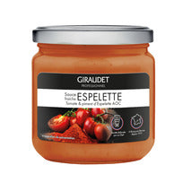 Salsa de tomate fresco y pimiento de Espelette, tarro de 40 cl