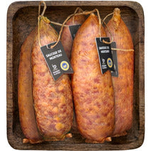 Saucisse de Morteau à cuire IGP porc français boyau naturel 5x±350g