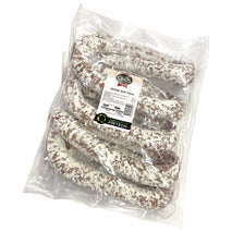 Saucisse sèche à la perche boyau naturel  ±2,5kg