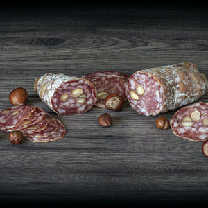 Saucisson sec aux noisettes Salaisons du Mont-Blanc – Porc français – 200 g