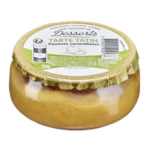 Tarta Tatin de manzana caramelizada en tarro de cristal de 130g