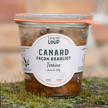 Terrine de canard façon raboliot verrine 200g