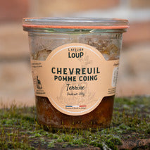 Terrine de chevreuil pomme et coing verrine 200g