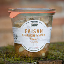 Terrine de faisan châtaigne et whisky verrine 200g