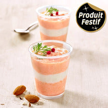 Two-salmon verrine with cucumber freshness 12x40g