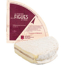 Brie Fermier aux figues et noix au lait cru ±625g