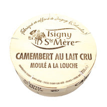 Isigny Camembert con leche cruda moldeada en cucharón 250g