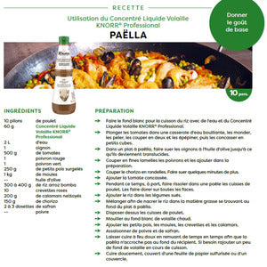 Concentré liquide de volaille KNORR PROFESSIONAL 1L