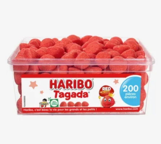 Tagada Strawberry Candies ±200 - 1.5kg
