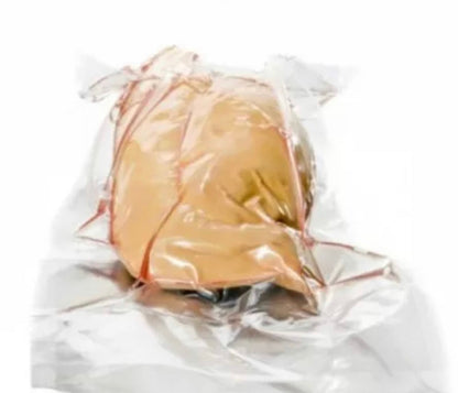 Vacuum-deveined raw duck foie gras ±500g