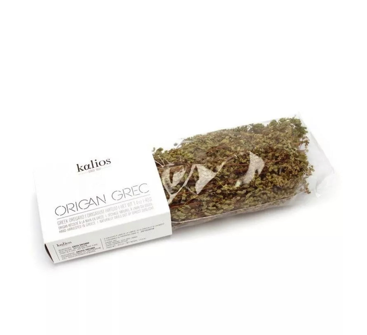 Greek mountain oregano dried in branches - 40g