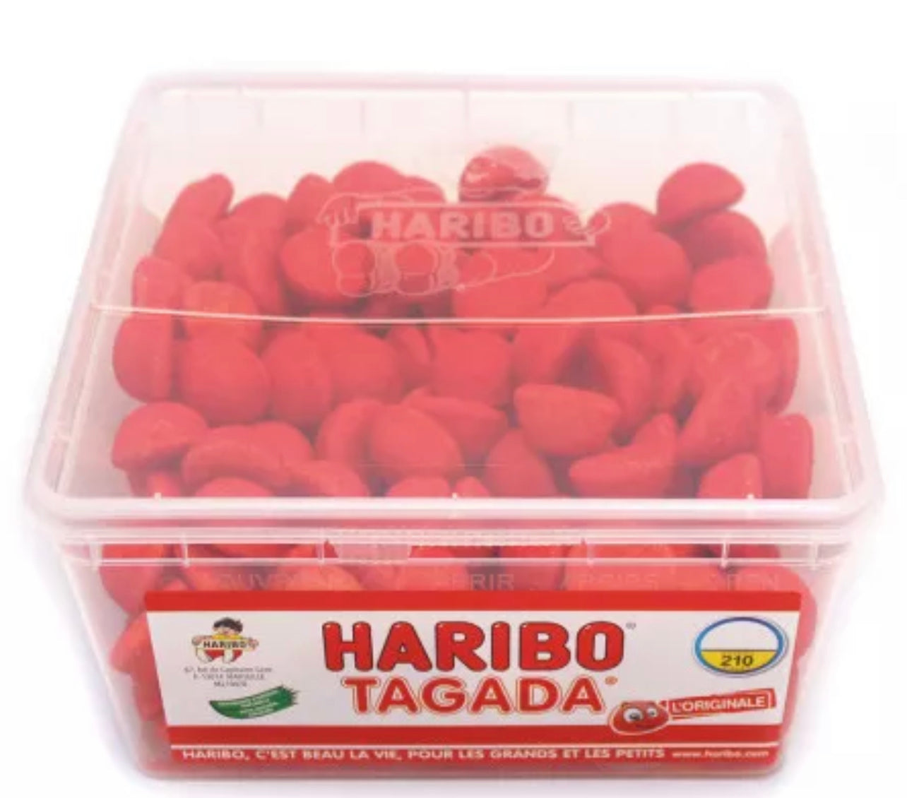 Tagada Strawberry Candies ±200 - 1.5kg