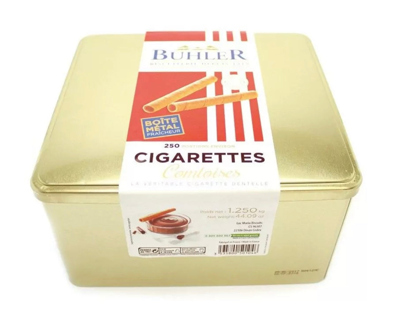 Cigarette dentelle x250 - 1,25kg