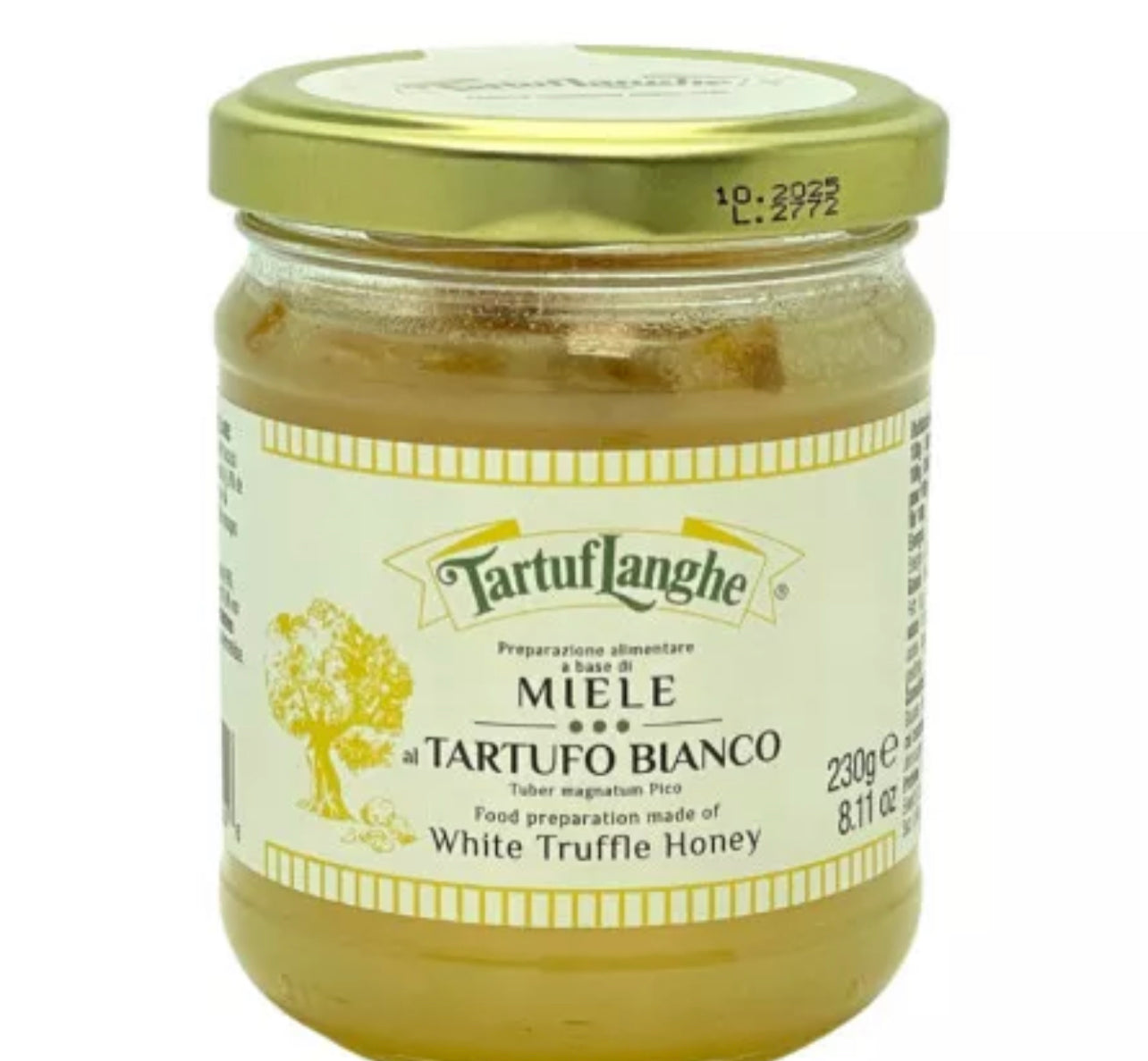 Miel de acacia con trufa blanca "Tuber Magnatum Pico" 0,05% - 230g