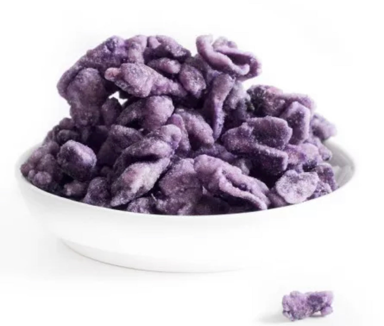 Fleurs de violettes entières cristallisées - 300g