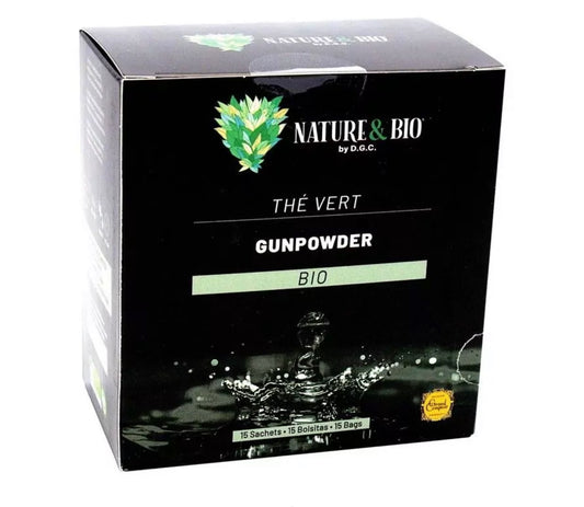Gunpowder ORGANIC green tea x15 bags