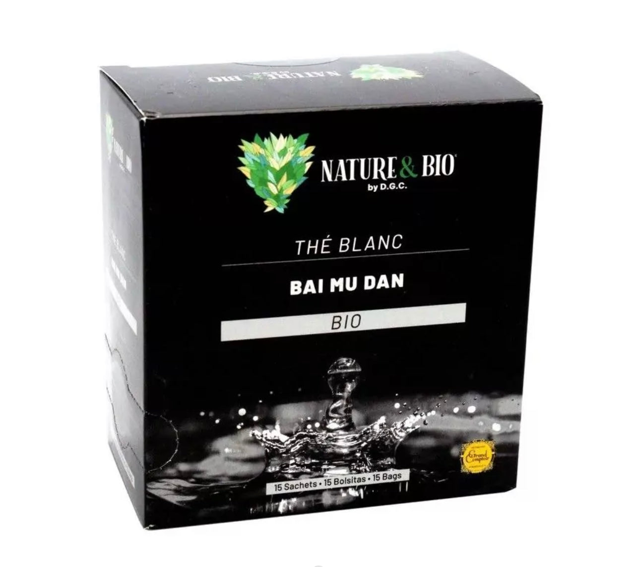 Thé blanc bai mu dan BIO x15 sachets