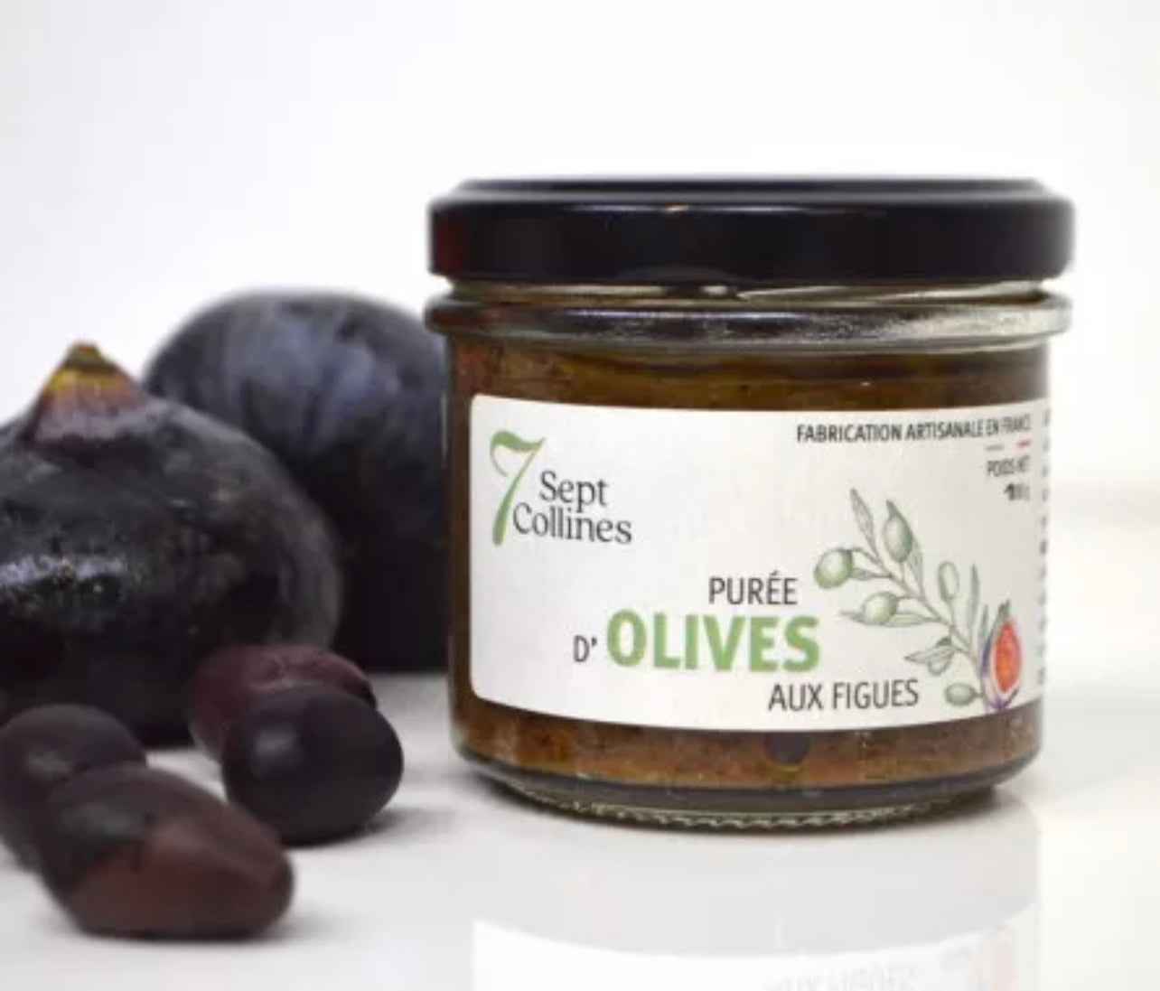 Purée d'olives aux figues - 100g
