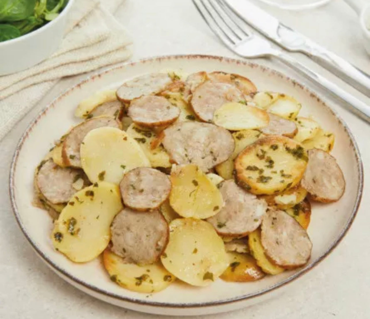 Patatas Sarlabreizh® | Patatas con salchicha al ajillo - 340g