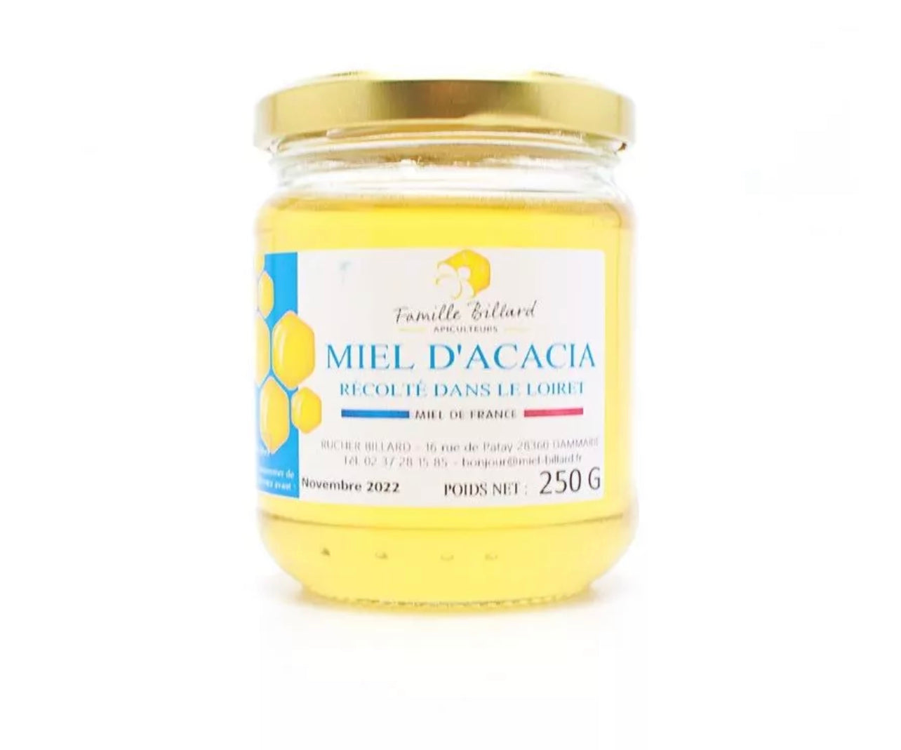 Miel acacia origine France - 250g