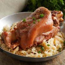 Pork shank cooked in Alsace beer, top quality 700g