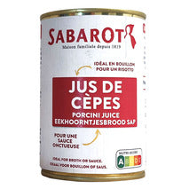 Jus de cèpes boîte 375g