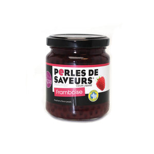 Raspberry flavor pearls - 200g