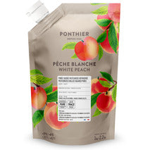 Purée de pêche blanche frais Ponthier - 1kg
