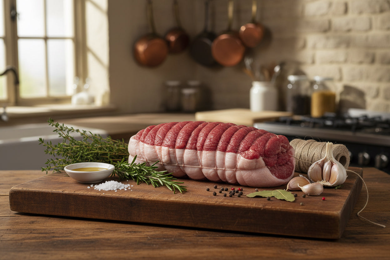 Rôti de boeuf français de race Salers ±2kg