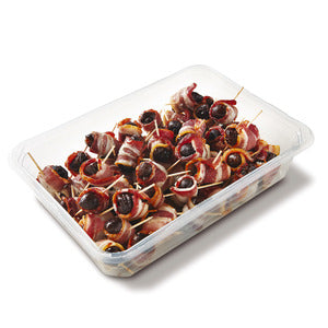 Rollitos cóctel de tocino y ciruelas pasas x48 - 720g