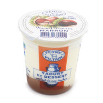 Yaourt fermier au lait entier à la crème de marrons 180g