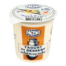 Farmhouse yogurt with whole milk and vanilla - 180g