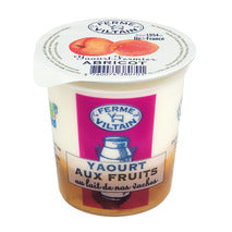 Farmhouse yogurt with whole milk and apricot - 180g